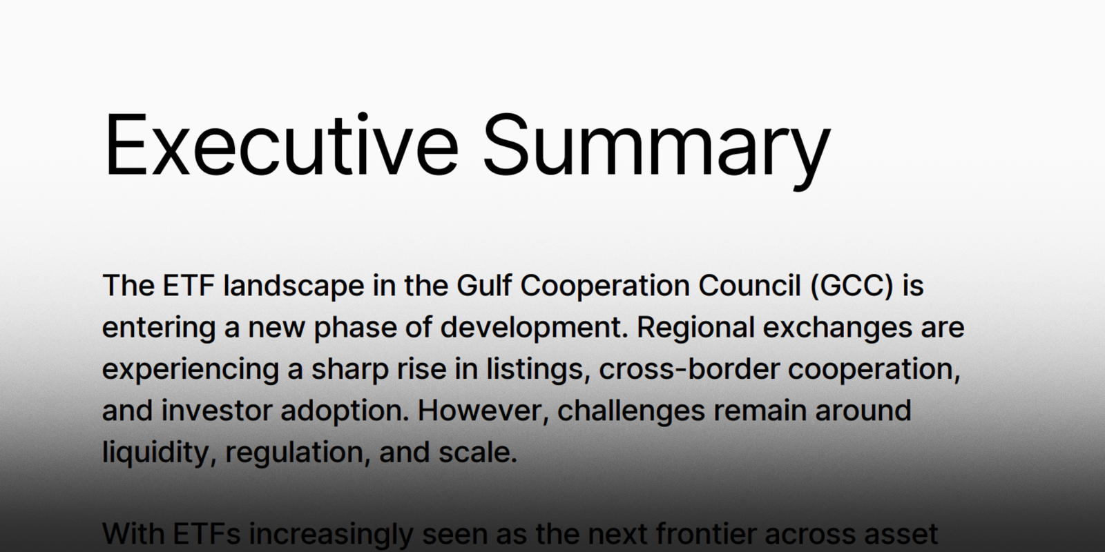 GCC ETF Market Report _ _ - Sample Page
